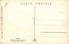 VINTAGE POSTCARD Sailing Boat Racing yachts cruisings running Haffner free in and out