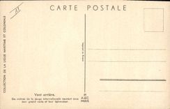 CPA Bateau Voilier Vent arriere 