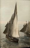 CPA Bateau Voilier Peche 