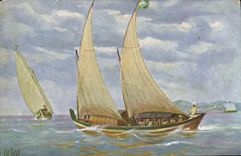 CPA Bateau Voilier Breseil Brazil