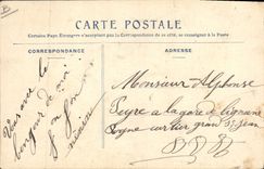 CPA Femme Nu erotique