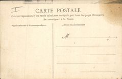 Cuarteles de Militaria de la POSTAL de la VENDIMIA en la manera para el cuarto de la fuerza de policía