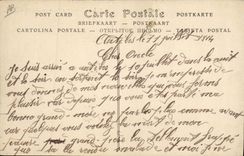 CPA Militaria Caserne Antibes La caserne Gazan