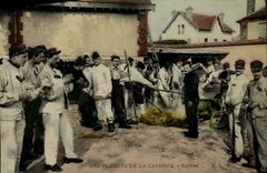 CPA Militaria Caserne Corvee 