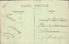 La POSTAL Militaria de la VENDIMIA acuartela los cuarteles de Nancy Thiry