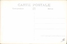 VINTAGE POSTCARD Warship Wake of against destroyer