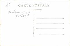 CPA Bateau de guerre Destroyer US 1943 1945