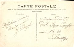 VINTAGE POSTCARD Warship Toulon the quay the small row damping of the destroyers