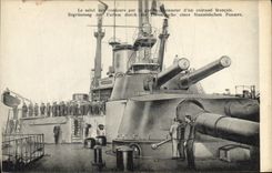 CPA Bateau de guerre Cuirasse