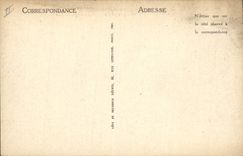 VINTAGE POSTCARD Warship Service in squadron navigation in line of file a turn