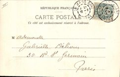 VINTAGE POSTCARD the Theater Mans