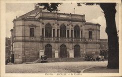 VINTAGE POSTCARD the Theater Moulins