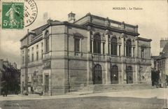 CPA Le Theatre Moulins 
