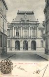 VINTAGE POSTCARD the Theater Nancy Room Victor Poirel