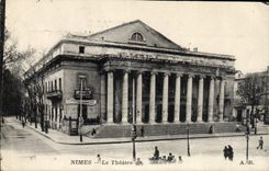 CPA Le Theatre Nimes 