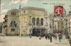 CPA Le Theatre de la Renaissance Nantes 