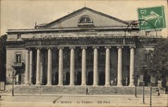 CPA Le Theatre Nimes 