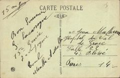 VINTAGE POSTCARD Nancy Places Stanislas the Theater and Large Hotel