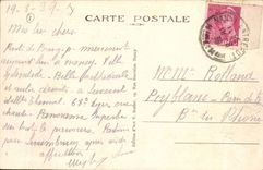 VINTAGE POSTCARD the large Nancy Theater