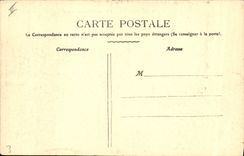 VINTAGE POSTCARD Nancy the military circle Old municipal Theater