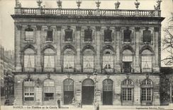 CPA Nancy Le Theatre et le Cercle militaire 