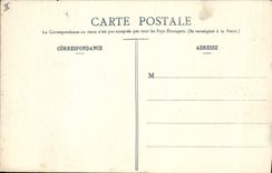 VINTAGE POSTCARD Nancy the Theater and the military Circle