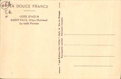 POSTAL San Pablo de la VENDIMIA la fuente vieja