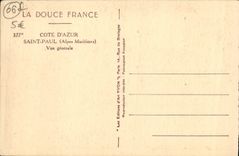 CPA Saint Paul Vue generale