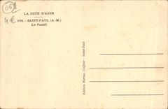 VINTAGE POSTCARD Saint Paul the pontil