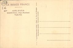 CPA Saint Paul Vieille Rue