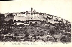CPA Saint Paul Du Var Vue Generale