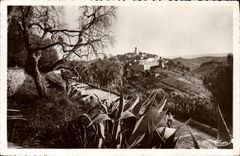 CPA Saint Paul Du Var Ses remparts son eglise sa fontaine