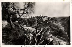 VINTAGE POSTCARD Saint Paul de Vence View