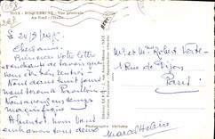 VINTAGE POSTCARD Roquebrune View