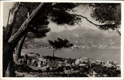 CPA Menton Vue prise de Cap Martin
