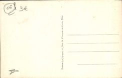 VINTAGE POSTCARD Menton Seen from of Cape Martin