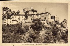 CPA Roquebrune Le Village et le Chateau