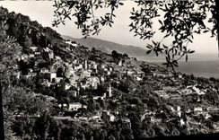 CPM Roquebrune Vue Generale Au Fond les Alpes italiennes