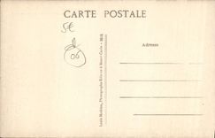 CPA le Vistaero edifie sur l'ancienne frontiere romaine vu de la Grande Corniche 