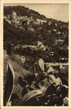 VINTAGE POSTCARD Roquebrune in its nest of village