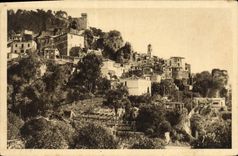 VINTAGE POSTCARD Roquebrune Cape Martin View of the Village