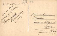 VINTAGE POSTCARD Menton Seen on the Cape Martin and Italy