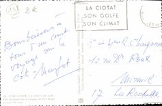 CPM La Ciotat Effet de lumiere sur la Calanque du petit Mugel