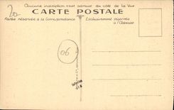 POSTAL San Pablo de la VENDIMIA de las paredes viejas del VAr