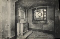 CPA Prison Paris la Conciergerie Cachot de la reine Marie Antoinette