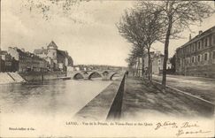 CPA Prison Laval vue de la prison du Vieux Pont et des Quais 