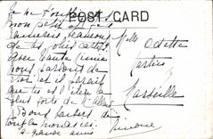 VINTAGE POSTCARD Illustrator Child Bath-tub