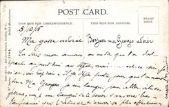 VINTAGE POSTCARD Illustrator Woman I' m learning the ropes Marine young stag Militaria