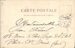 VINTAGE POSTCARD drinkers anti-alcohol Children TOP