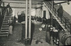 VINTAGE POSTCARD Manufacture of Large Chartreuse